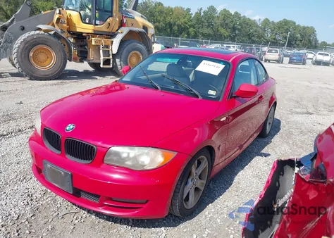 2011 BMW 128I из США, поврежденный, VIN WBAUP7C59BVM54697